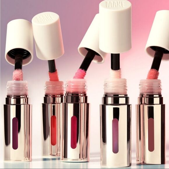 Make Beauty Lip Plumping Serum Balm in Nude Nova - Picture 7 of 12